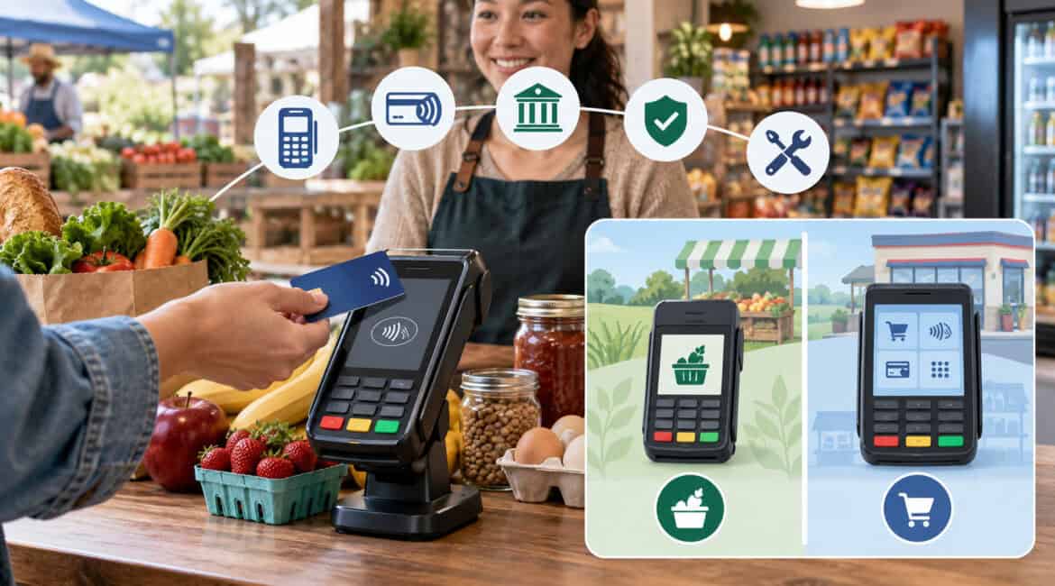 Free EBT terminal eligibility for retailers and farmers markets